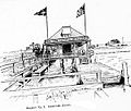 Clubhouse "Station No. 7" of the New York Yacht Club c. 1894 at Vineyard Haven, Mass