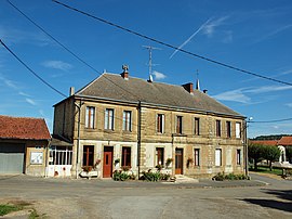 The town hall in Nouart