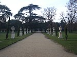 Ornaments Lining Avenue to Rear of Chiswick House