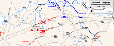 old map with troop positions and movements