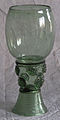 German wine glass (Römer) from the 17th century.