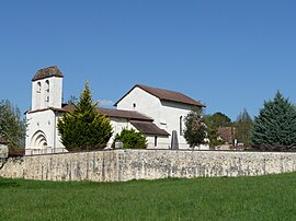 The church in Saint-Jean-d'Estissac
