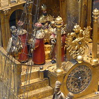 Detail from the so-called Mechanical Galleon in the British Museum, Germany c. 1585