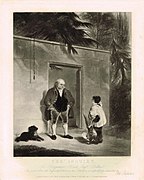 The Inquiry by Henry Liverseege,[95] mezzotint by J.P. Quilley, 1833.
