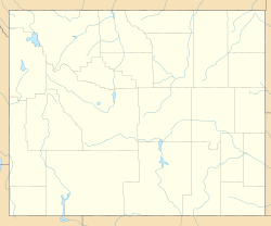 Moran is located in Wyoming