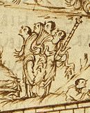 picture of lute player from Utrecht Psalter