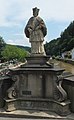 Statue des Hl. Johannes Nepomuk „Bommenzinnes“ auf der Our-Brücke