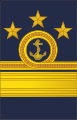 Sleeve insignia of the rank of Marshal of Yugoslavia for the Navy, used 1945–1953. Insignia was abolished in 1953.