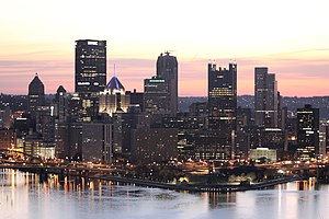 Downtown Pittsburgh in November 2011