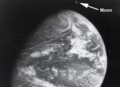 ATS-1 captured the first image of Earth and the moon together (December 11, 1966)