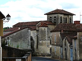 The church in Chantérac
