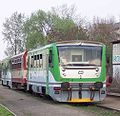 Modernisier­ter Trieb­wa­gen Reihe 812 „Esme­ralda“ der ČD