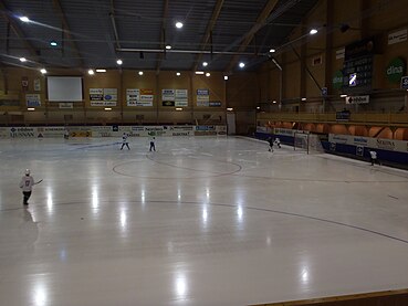Interior of Edsbyn Arena