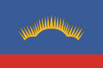 Flag of Murmansk Oblast (1 July 2004)