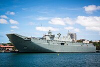HMAS Canberra im November 2014
