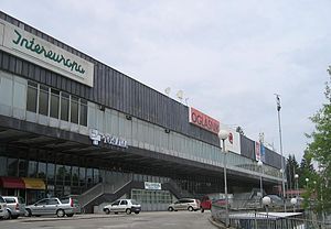 Die Hala Tivoli in Ljubljana