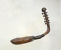 Azande kundi harp, from the Royal Museum for Central Africa.