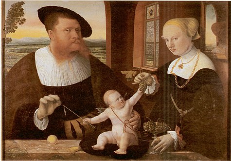 Justinian von Holzhausen (1502–1553) und Anna Fürstenberger (1510–1573)