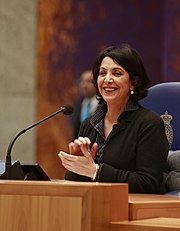 Moroccan born female elected head of the Dutch Parliament