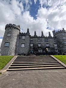 Kilkenny castles back entrance.