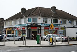 Local shops on Lower Kilmacud Road