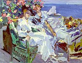 Two Ladies on a Terrace. 1911