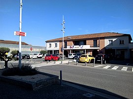 The town hall in Labastidette