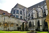 Early buttresses of Noyon Cathedral