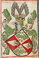 Wappen im Scheiblerschen Wappenbuch, 15. Jh.
