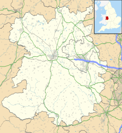 RAF Cosford is located in Shropshire