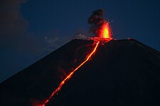 The eruption of June 2020.