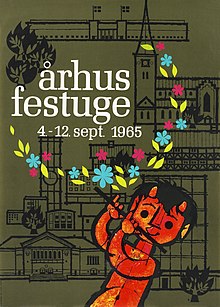 Aarhus Festuge poster 1965