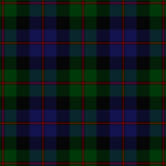 Probably the original 42nd Black Watch small-kilt sett, dropped in favour of Black Watch tartan when the belted plaid was abandoned