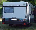 An Adria Mobil travel trailer