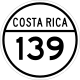 National Secondary Route 139 shield}}