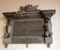 Memorial plaque for Wigbolt Ripperda in the meeting hall of the Haarlem schutterij