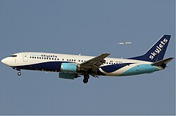 Ehemalige Boeing 737-400 der Eastern SkyJets