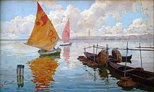 Enrique Simonet, Venetian marine, 1887-1890