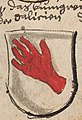 Coat of arms of Galicia in Hofkleiderbuch, 1508–1551.