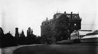 The Building with the Conservatory around 1900