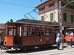 Old tram 2 at Marysol station (Port de Sóller)