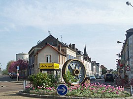 The centre of Fourchambault