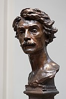 Jean-Baptiste Carpeaux, Bust of Jean-Léon Gérôme, after 1871, Ny Carlsberg Glyptotek, Copenhagen