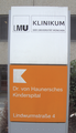 Dr. von Haunersches Kinderspital (Infoschild)