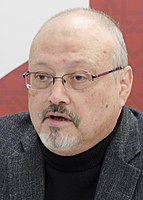 Journalist Jamal Khashoggi, murdered at Saud embassy in Turkey because of his opposition to the government