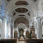 Weissenau Abbey church interior