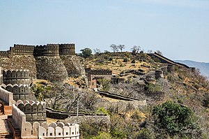 Wall of Kumbhalgarh