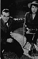 Luchino Visconti with Anna Magnani