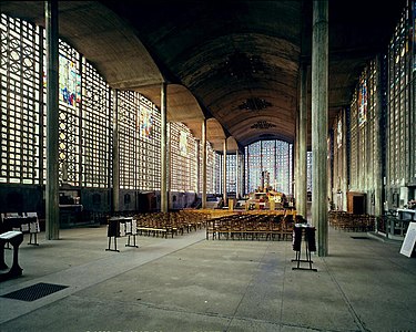 Interior of the Church of Notre Dame du Raincy (1922–23)