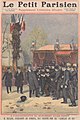 Lucien Lacour slaps Aristide Briand in Le Petit Parisien, December 4, 1910.